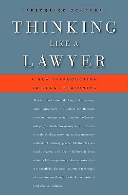 Thinking Like a Lawyer cover page